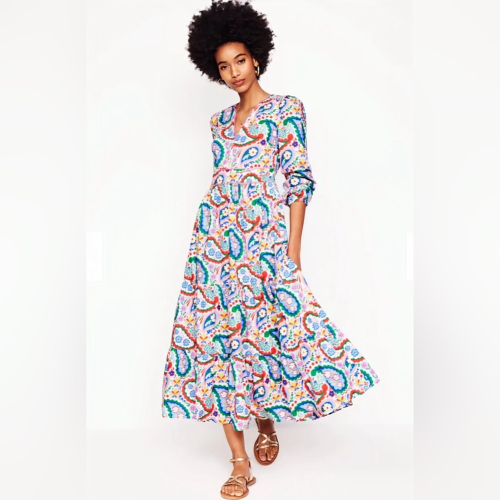 Violet Midi Dress